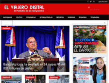 Tablet Screenshot of elviajero.com.do